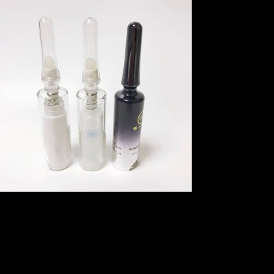 5ml Mini Deodorant Airless Bottle Tube For Lip Gloss Hot Selling Popular Petg Pp Plastic Airless Syringe Shape Bottle Tube