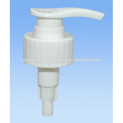 PP Plastic Type Pump For cosmetic use soap dispenser with free samples